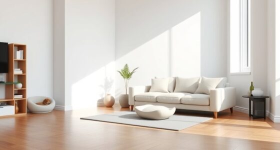 simple spaces for pets