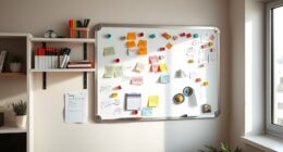 small space note organization