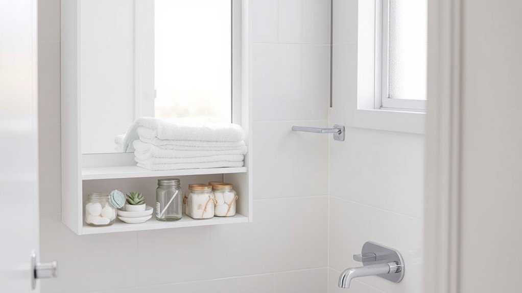 smart small bathroom organization