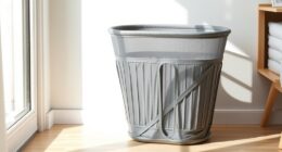 space saving laundry baskets