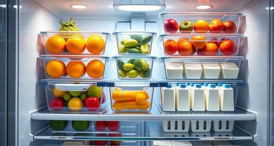 stackable fridge storage solutions
