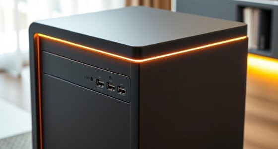 storage cubes with lights