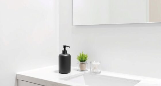 streamlined toiletries for hygiene