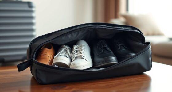 travel and home shoe storage