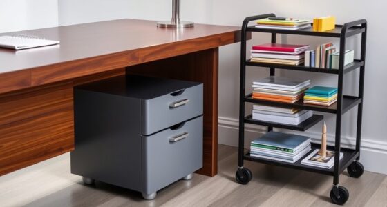 under desk storage options