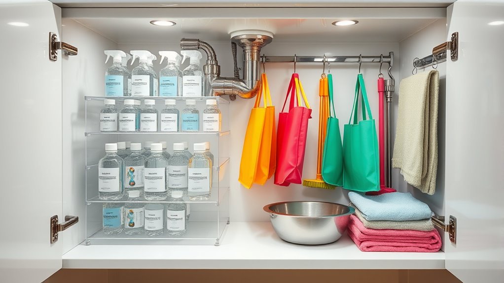 under sink storage solutions