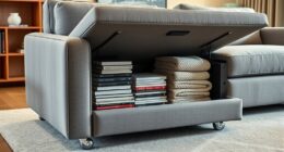 under sofa rolling storage