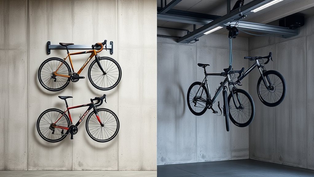 vertical bike storage solutions