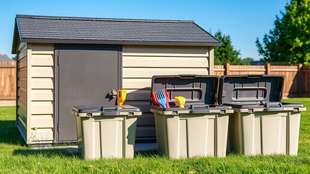 weather resistant outdoor storage