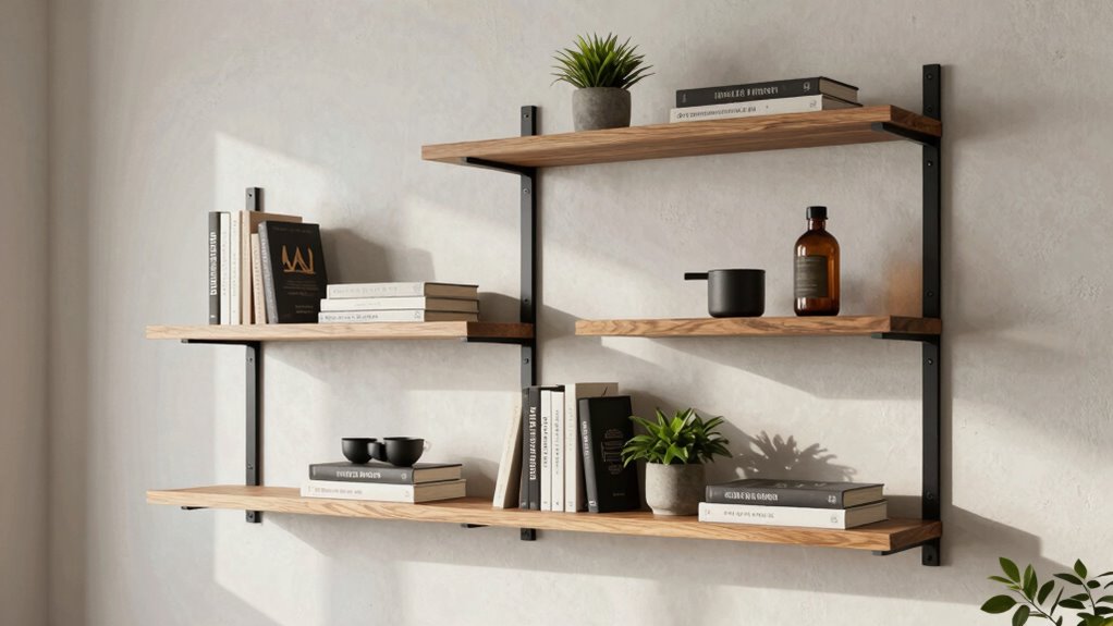 adjustable durable customizable shelves