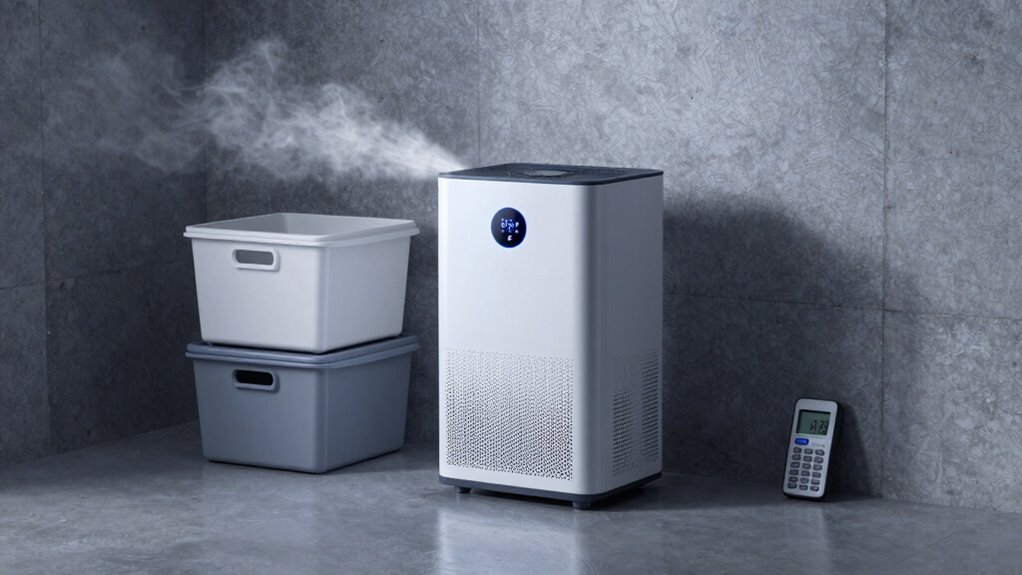 basement dehumidifier selection factors