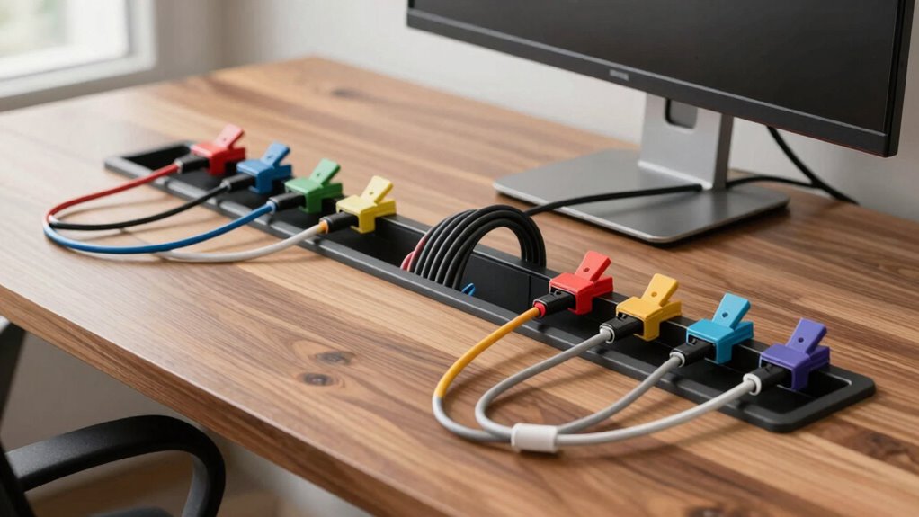 cable organization and security