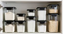 choose correct container sizes