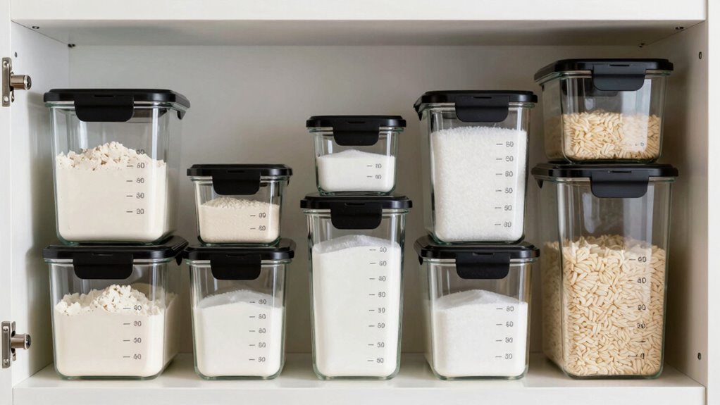 choose correct container sizes