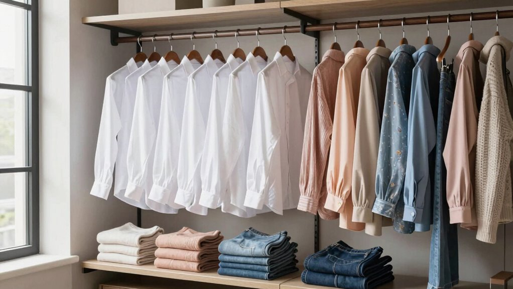 choose hanged or folded