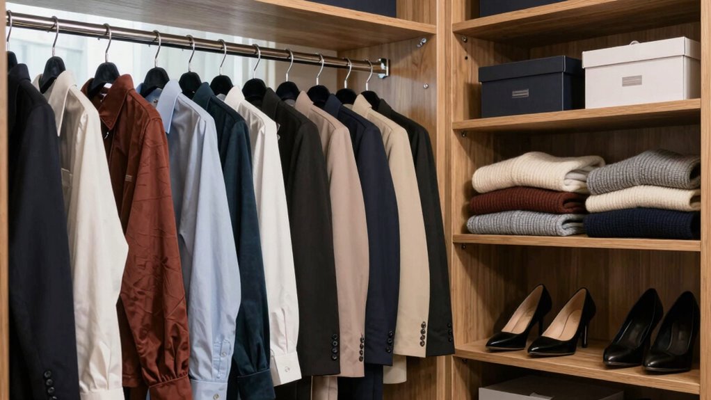 closet organization and storage