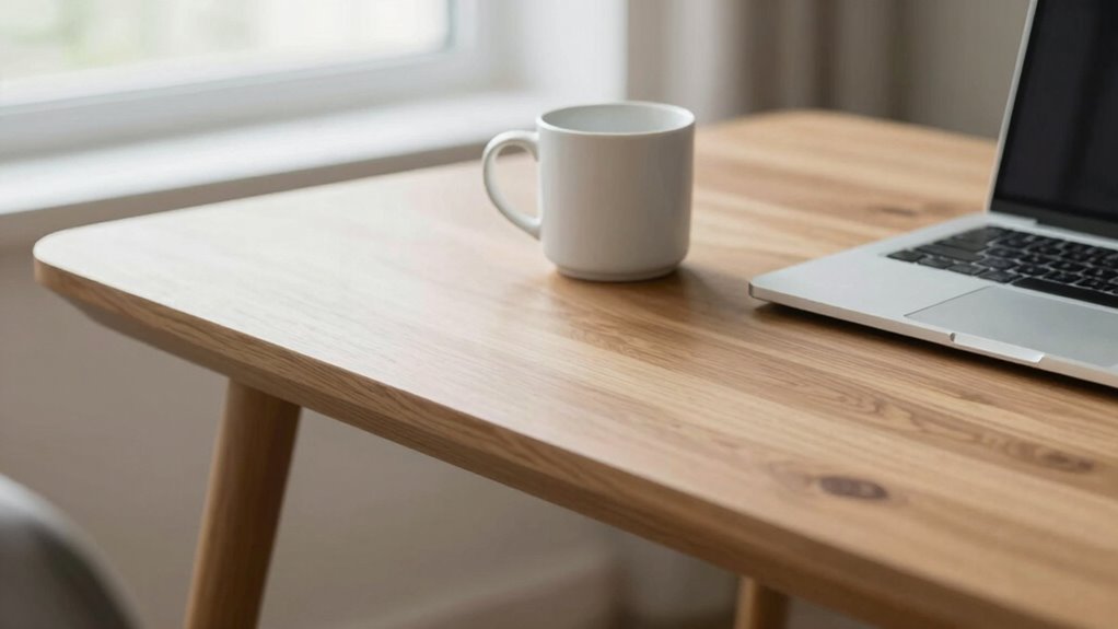 clutter free focused workspace environment