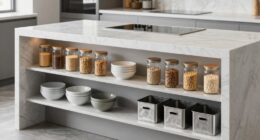 clutter free kitchen storage