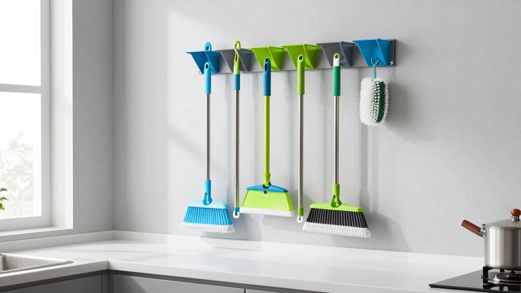 color coded labeled storage system