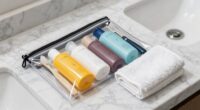 compact bathroom organization solution