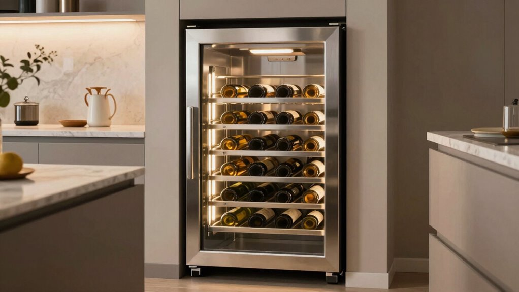 compact functional wine storage