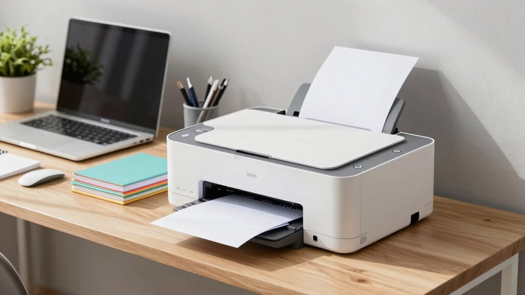 control paper in home office