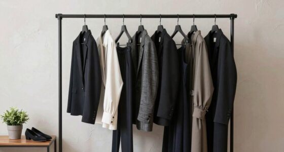 create a intentional clothing display