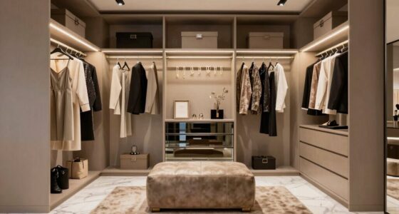 create boutique closet zones