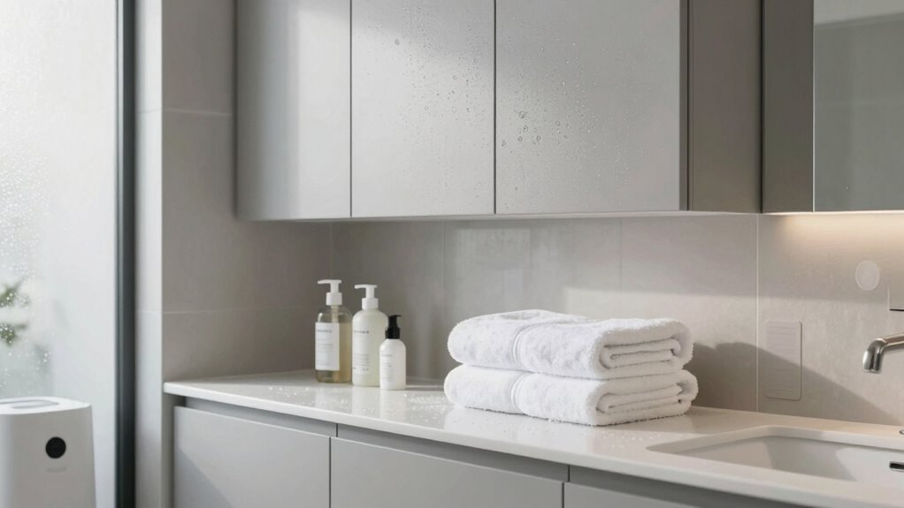 daily bathroom humidity control