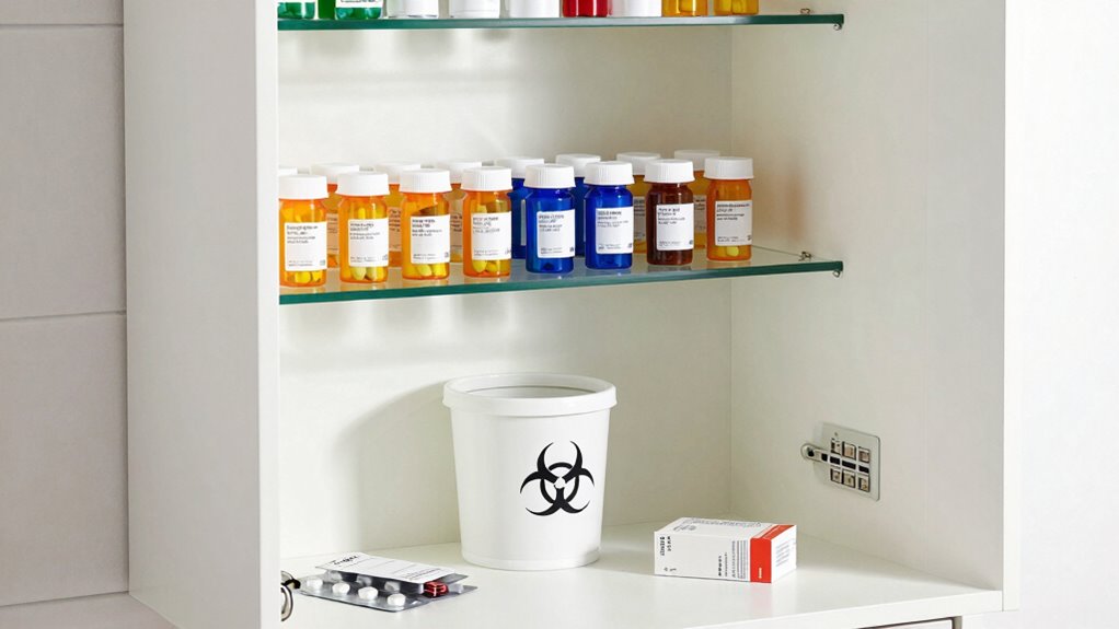 dispose medications safely properly
