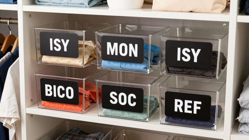 durable clear maintained labels