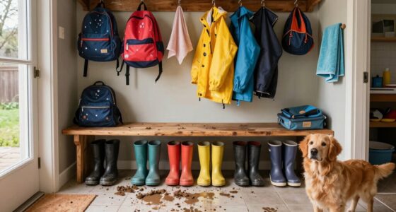 durable kids pet mudroom