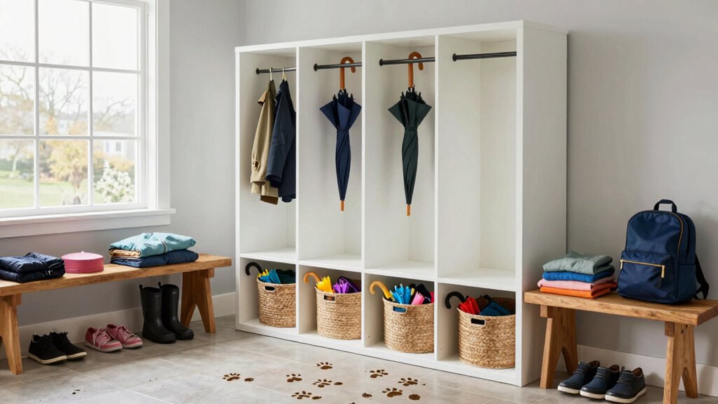 effective mudroom storage solutions