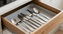 efficient cutlery organization system