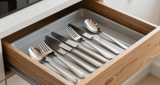 efficient cutlery organization system