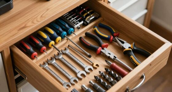 efficient drawer organization system