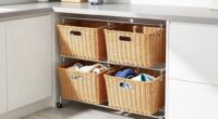 efficient laundry basket system