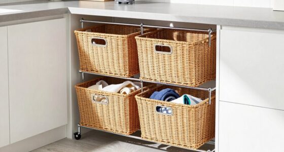 efficient laundry basket system