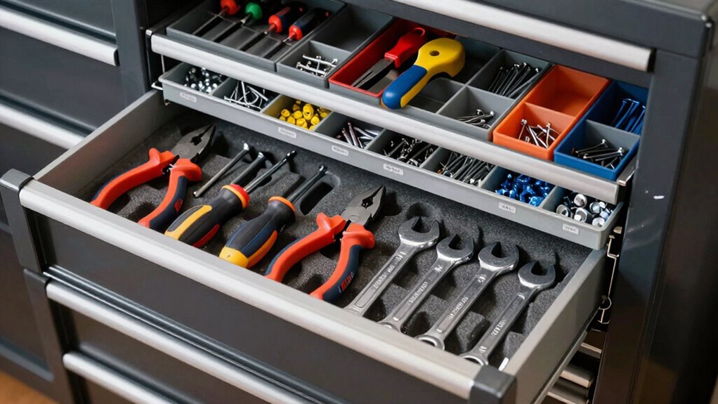 efficient organized tool storage