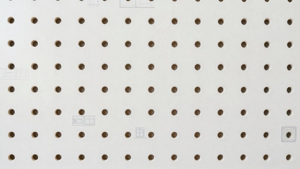 efficient pegboard layout planning