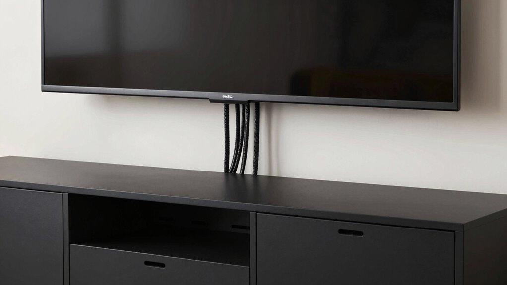 enhance tv stand airflow