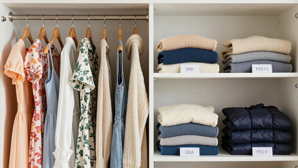 evaluating fabric and colors