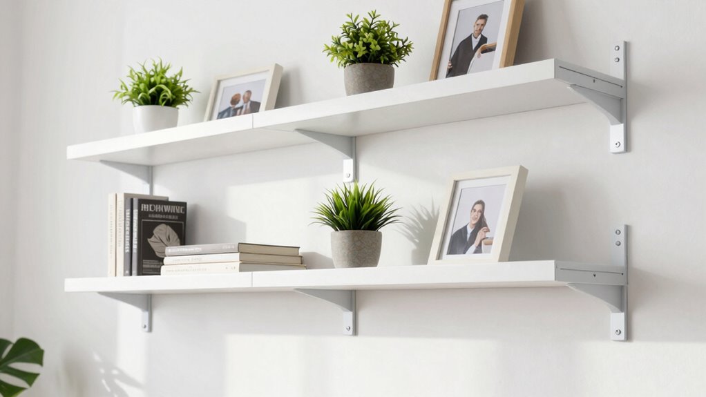 floating shelf strength variability