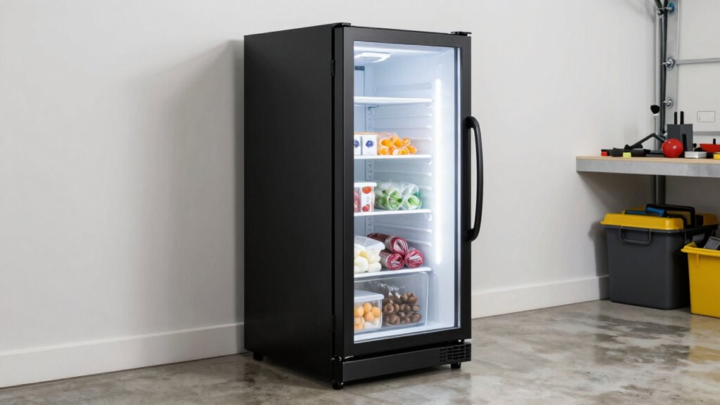 garage freezer selection tips