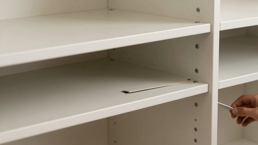 identify closet system issues