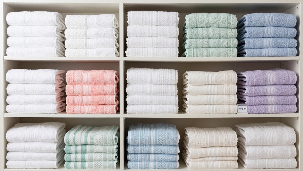 identify mismatched unused towels