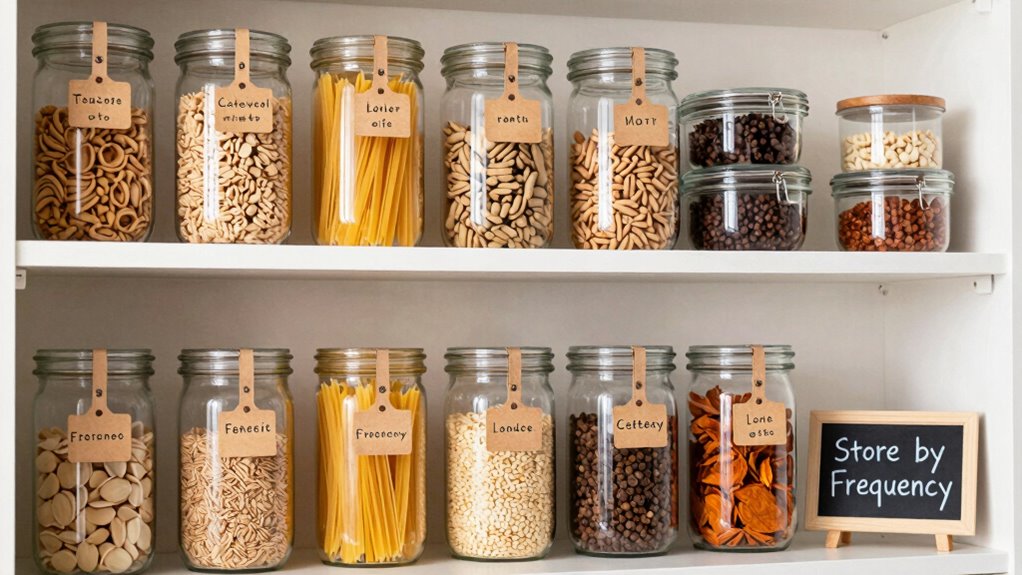 identify top used pantry items