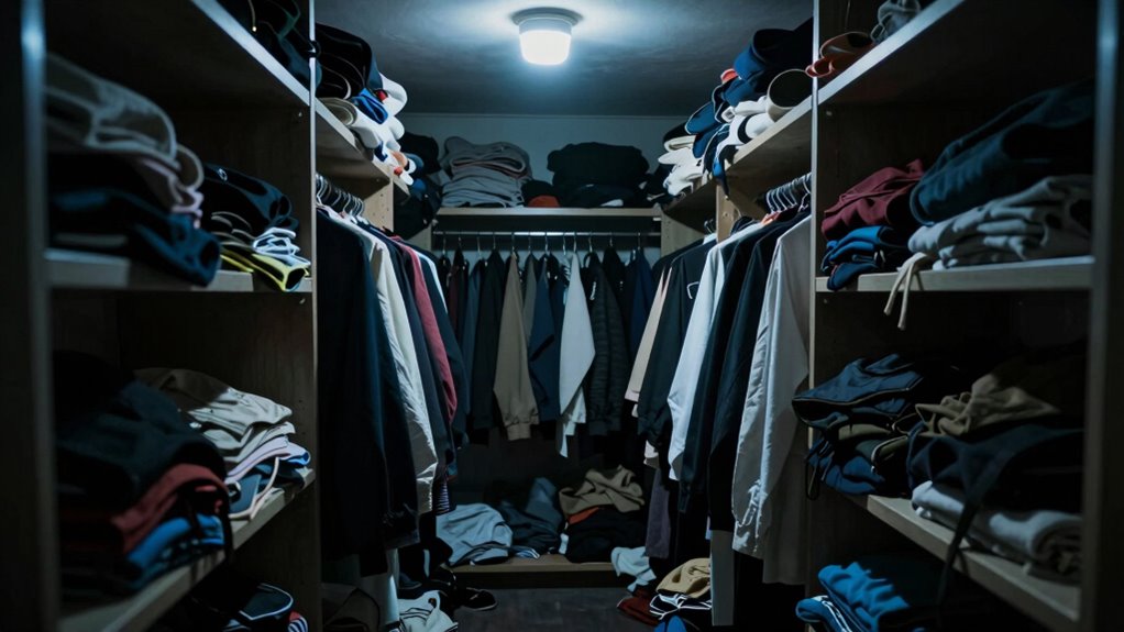 improve closet lighting and airflow