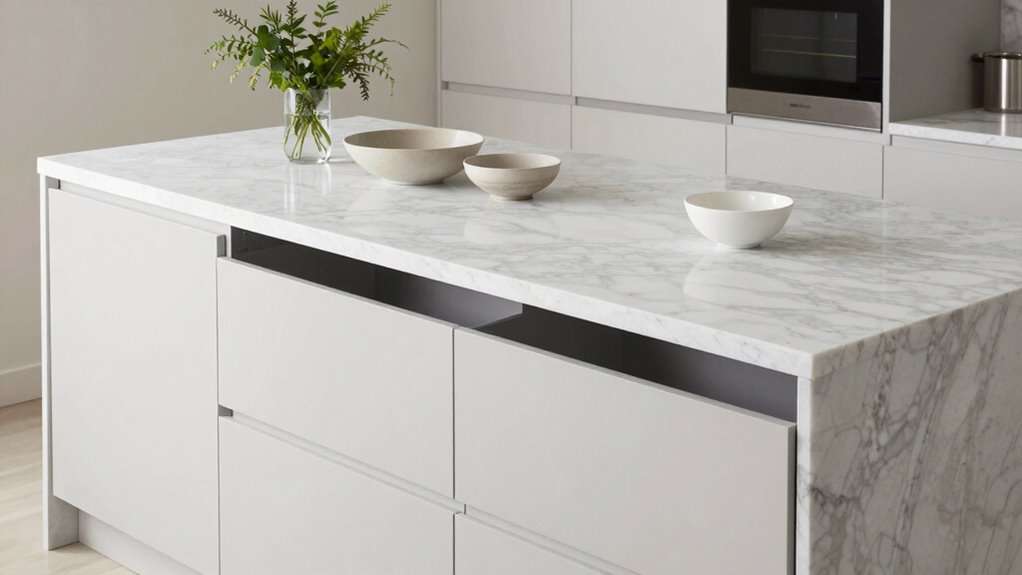 keep kitchen surfaces organized