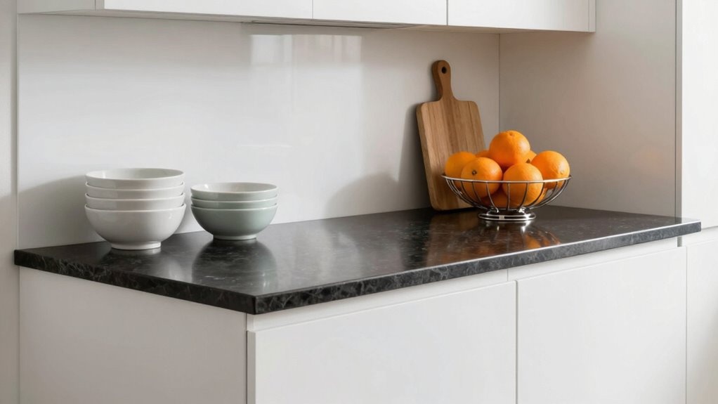 keep surfaces uncluttered intentionally